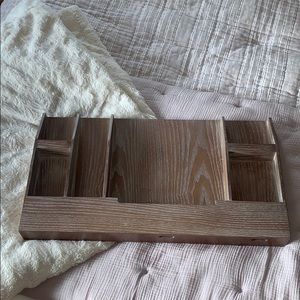 pbteen wooden wall organizer